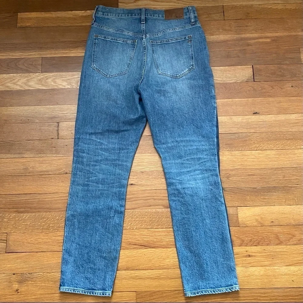 Madewell The High-Rise Slim Boyjean in Raebrook Wash Eco Edition‎ 25